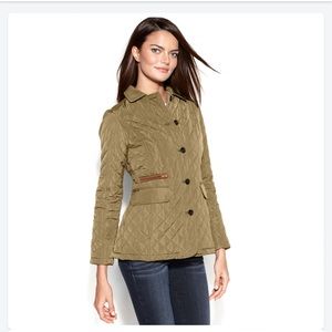 Jones New York Quilted Riding Jacket